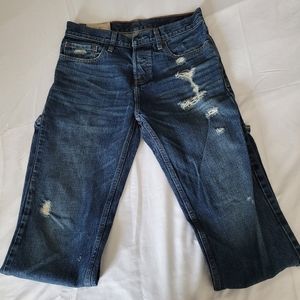 Blue Distressed Jeans
